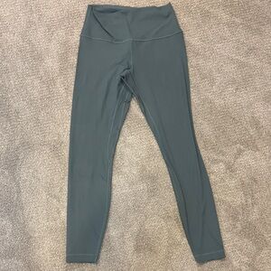 lululemon athletica Green 25” Align Ribbed Leggings
